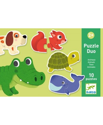 PUZZLE DÚO ANIMALES