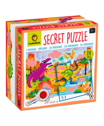 Secret Puzzle Los Dinosaurios