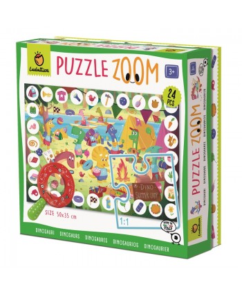 Zoom Puzzle - Dinosaurios