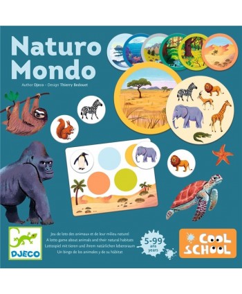 Juego Cool School Naturo Mondo